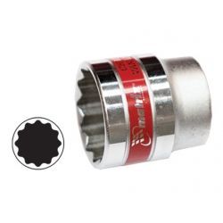 Головка торц. 15 мм,12 гран,1/2 квадрат, хром