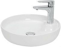 Умывальник накладной тонкостенный CRÉO CERAMIQUE (Франция) HDA056, W (белый) 400х400х120 мм 