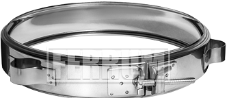 Хомут обжимной под растяжку (430/0,5мм) ф280, Ferrum (fk11.280.F)