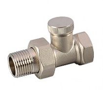 Кран радиаторный прямой настроечный 1/2 Lavita F*MCS