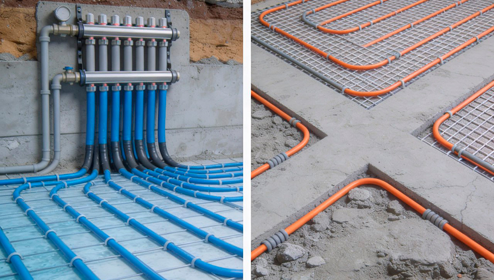 Как работает система теплых полов