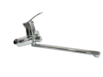 Смеситель для ванны AquaDv Латунь, Б Изог Кор с Пер, Арт 810 - 02 Brass