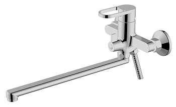 Смеситель для ванны VODA "Harbor", с изл. 331 мм, HR31