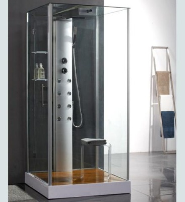 Душевая кабина Golden Frog SRGF-6004, 900*700*2100, декорированный деревом пол, стекл. крыша