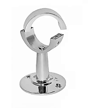 Крепление для полотенцесушителя разъемное (1") хром (06424)