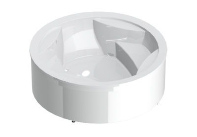 Ванна из литьевого мрамора Astra-Form Аврора, технология PFI (1863х1863)