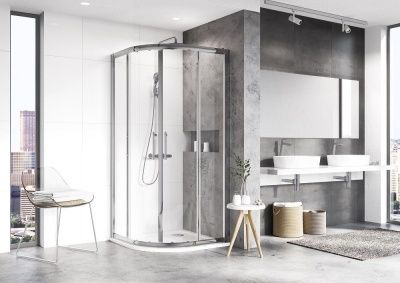 Набор душевой уголок BLIX (Кабина, Поддон Ravak И СИФОН)  70508014