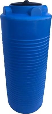 Бак пластиковый Ц800 (d78х190) с крышкой, вертикальный, цилиндр, 800 л.