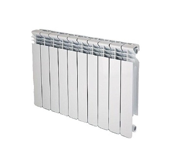 Радиатор алюминиевый Faliano AL 350*80 10 секций, А4