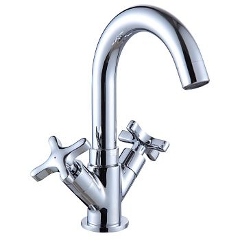 Смеситель для умывальника Rossinka RS39-62U, хром