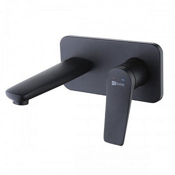 Смеситель для умывальника Lemark Bronx LM3726BL встраеваемый, черный