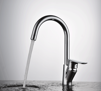 Смеситель д/кухни D&K Venice.Baciano DA1032401 высокий хром