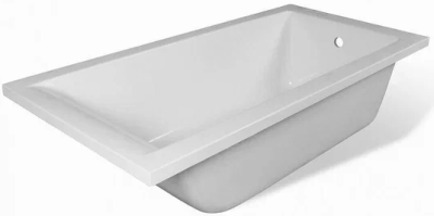Ванна из литьевого мрамора Эстет Дельта Silk (1600*700),мат.,без ножек