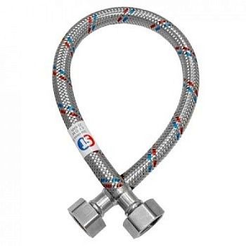 Подводка д/воды мет оплетка 1/2х1/2  50см г/г