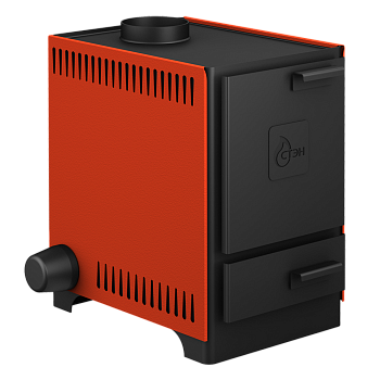 Котел твердотопливный СТЭН mini 7 терракот 4