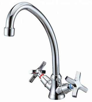 Смеситель д/кухни Lemark LM6050C Промоушен, хром