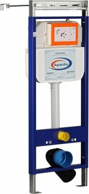 Инсталляция для унитаза Aquanika BASIC ComboFix БЕЗ КЛАВИШИ, шумоиз.,(10.702.45B.00.00)
