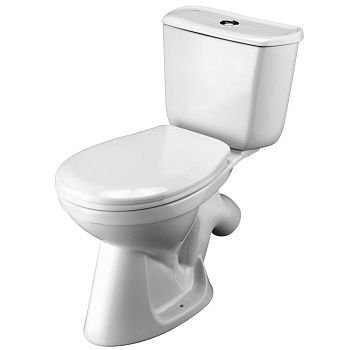 Унитаз-компакт Santek Бриз 1.WH20.2.569 косой выпуск, сиденье полипропилен