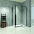 Душевой угол ZILI DO L25231 BLACK ДАФНА 1200*800*2000мм 6мм распашное С ПОДДОНОМ универсальное