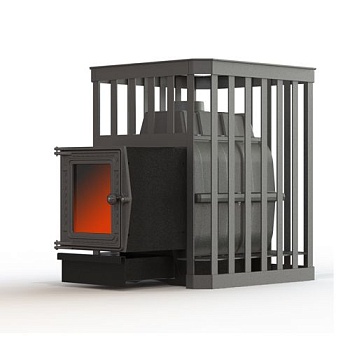 Печь банная Fireway ПАРОВАР 24 сетка-ковка (201) 