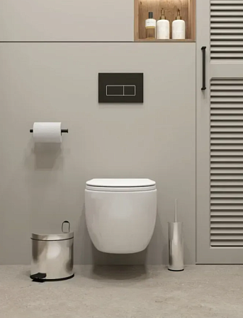 Комплект унитаз Eletto Amelia Vortex EL00891 + инсталляция Grohe Rapid SL (38772001)
