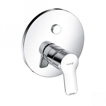 Смеситель для ванны PURE&EASY 376590565 встраиваемый PUSH & SWITCH для внутр.части 88011 (хром)