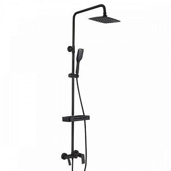 Смеситель для ванны Lemark Tropic LM7002BL, черный