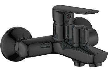 Смеситель для ванны Esko "Lagos Black" кор. изл, c акс., арт. LG54B