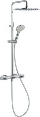 Душевой гарнитур с термостатическим смесителем Jacob Delafon Metro E26588-CP, хром