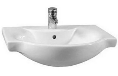 Умывальник Vitra Arkitekt 66см, белый, 665х525х180