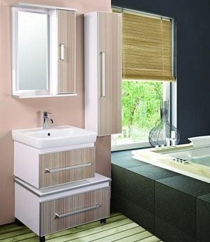 Пенал подвесной Модена 300*220*1200 (мокка)