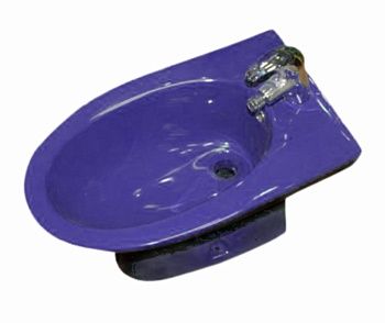 Биде керамическое HUIDA HD203  DB (фиолетовый) 575х395х355 мм 