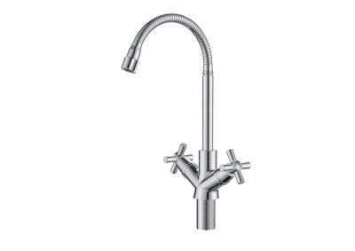 Смеситель для кухни VODA Dive, DV519flex, гибкий излив