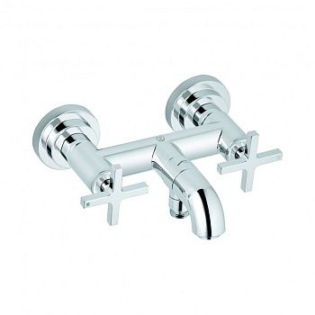 Смеситель KLUDI NOVA FONTE Classic 205400520 для ванны с изливом с подключением шланга