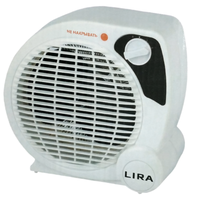 Тепловентилятор LIRA TBC-4 (220/240V, мощность 1000/2000 Вт)