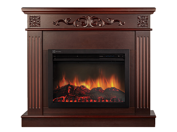 Портал Electrolux под очаг Classic EFP/P - 1020LS: Noce Classic. Цвет: темный дуб,  белый,  дуб, кра