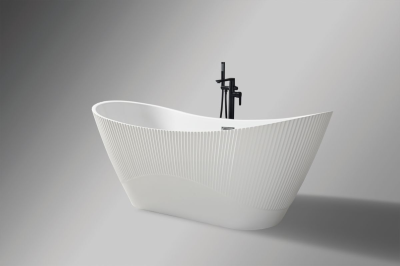 Ванна акриловая отдельностоящая ZILI DO WB-6014А СИВ 1700*770*720мм