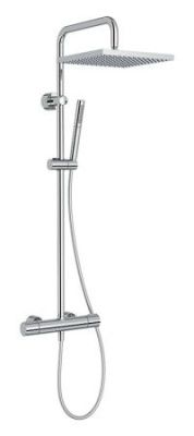 Душевой гарнитур с термостатическим смесителем Jacob Delafon Brigitte E32850-CP, хром