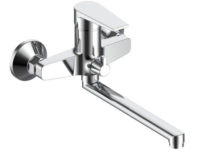 Смеситель для ванны ESKO "Budapest", BT22, излив 220мм, с акс.