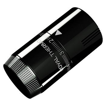 Термоголовка жидкостная Royal Thermo Design М30х1,5 (черный soft touch)