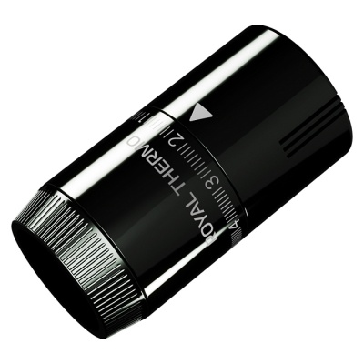 Термоголовка жидкостная Royal Thermo Design М30х1,5 (черный soft touch)
