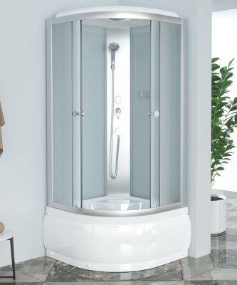 Душевая кабина ZILI DO S6020/100 МАРИАННА В/П 1000*1000*2150 мм 1/3