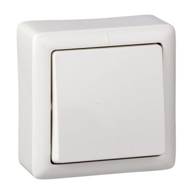 Выключатель 1-клавишный, накладной VA16-131I-B "Хит", Schneider Electric