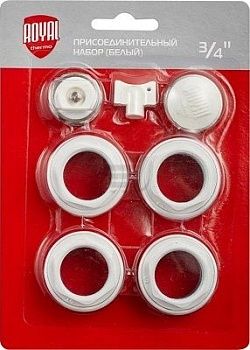 Монтажный комплект для радиаторов 3/4 Royal Thermo белый