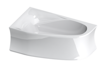 Ванна из литьевого мрамора Astra-Form Селена, левая/правая (1700х1000) с ножками