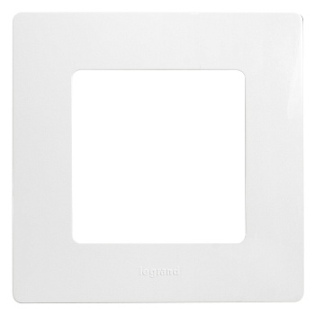 Рамка 1- постовая белая Legrand (672501)