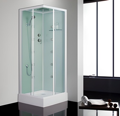 Душевая кабина Golden Frog SRGF-453 Silver профиль, прозрач. стекло 900*900*2150