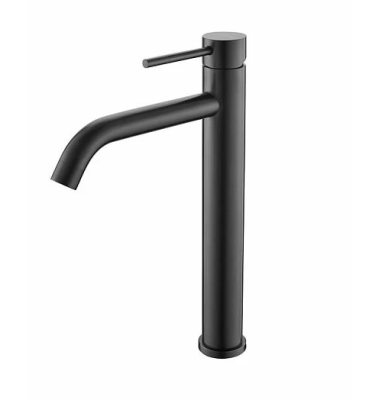 Смеситель для раковины,высокий, VODA "Vessel", арт. VSL25GM, темно-серый