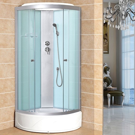 Душевая кабина ZILI DO ZS-710-100 АФРОДИТА С/П 1000*1000*2200 мм 1/4