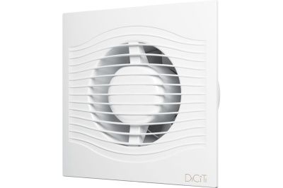 Вентилятор DICITI Slim 5C, D125., обр.клапан